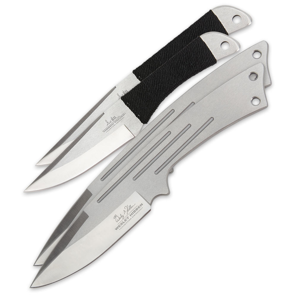 United Cutlery - Gil Hibben Black Throwing Knife Set