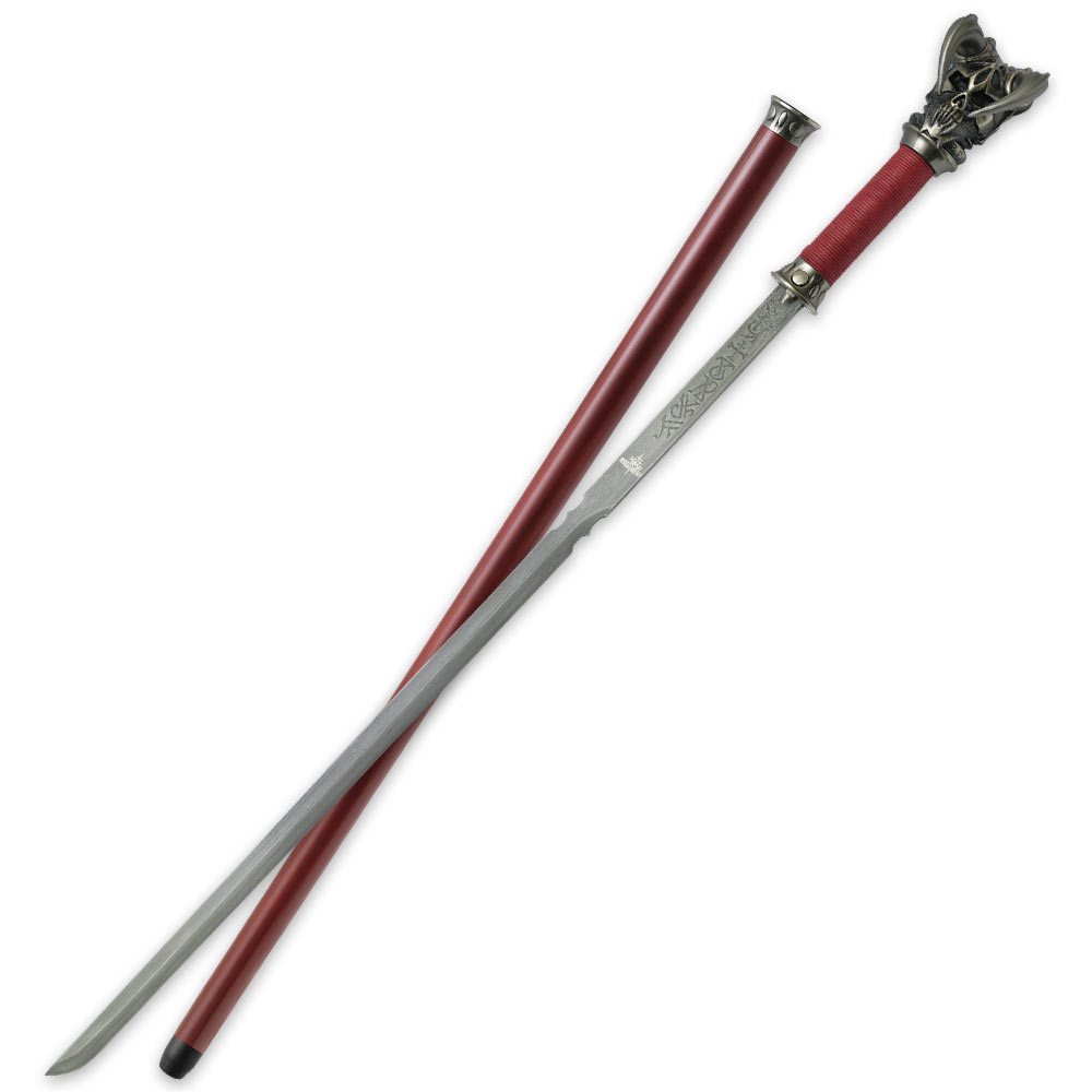 UnitedCutlery.Com: Vorthelok Folded Damascus Sword Cane - KR0072