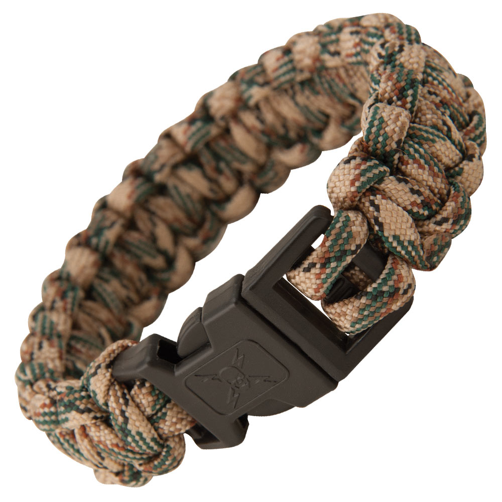 UnitedCutlery.Com: Elite Forces Paracord Bracelet Tan Camo - UC2875